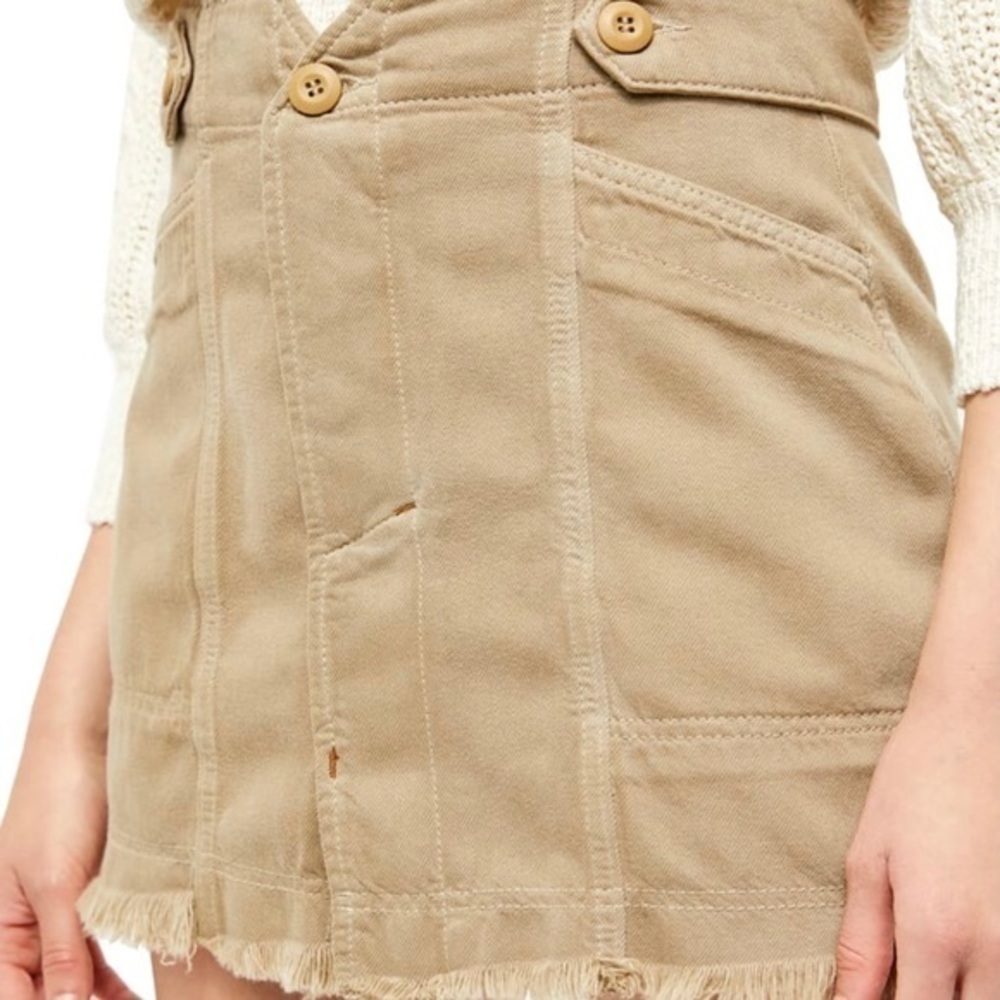 Free People Mini Skirt Size 4 - Picture 2 of 3